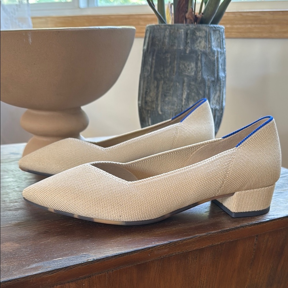 Rothy’s The High Point Tan Heel